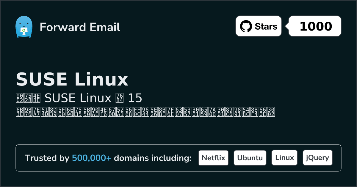 15 Top Open Source Email Servers for SUSE Linux in 2026